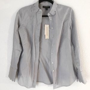 Brand new Banana Republic scalloped blouse
